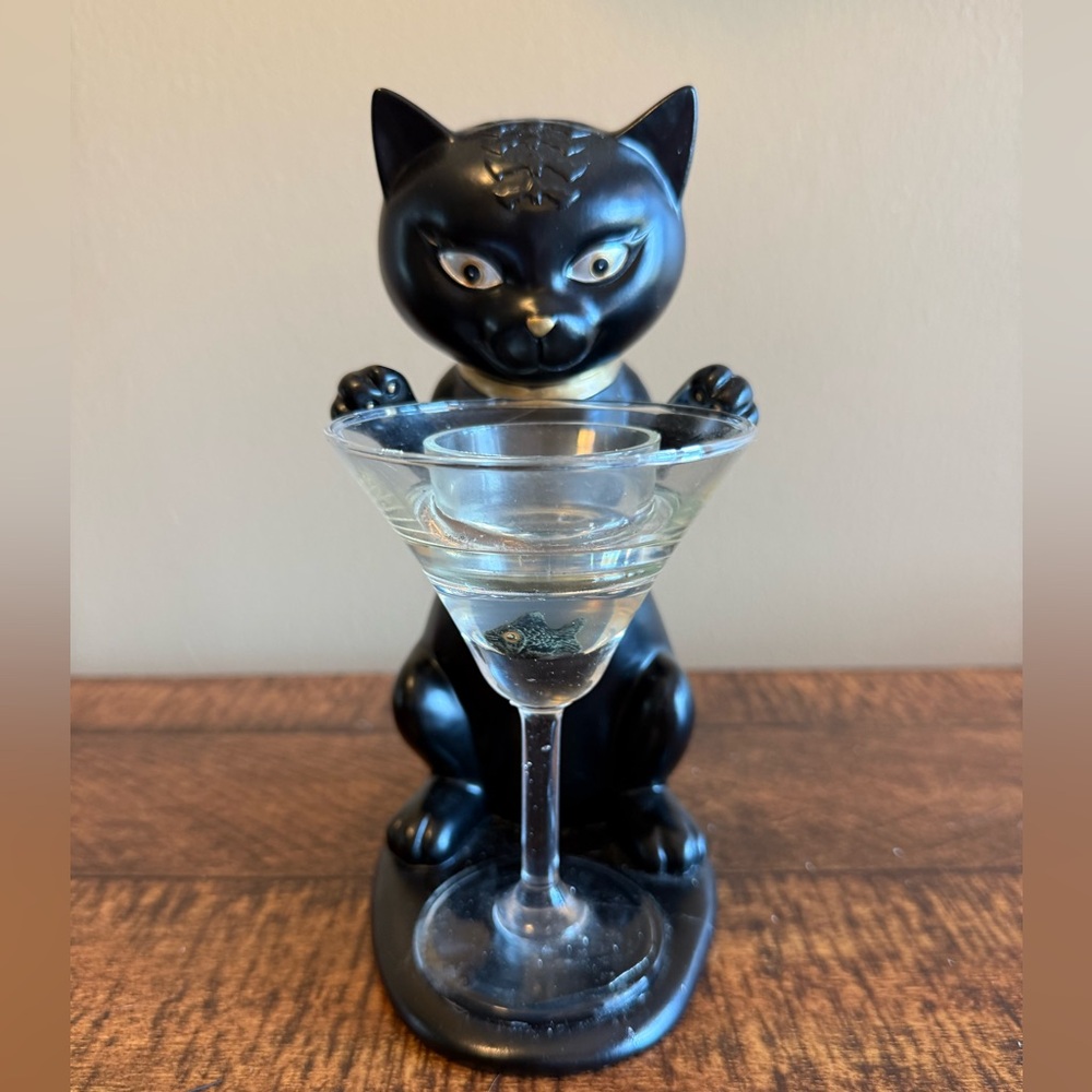 RARE & Retired Halloween Yankee Candle Sophia Fishtini tea light holder
